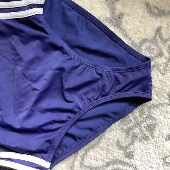 Adiddas one piece navy blue swimming suit - Picture 4 of 4